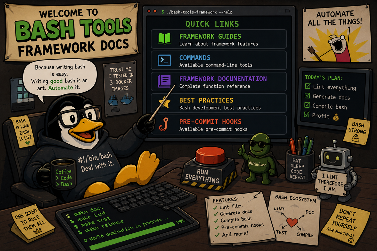 Bash Tools Framework illustration